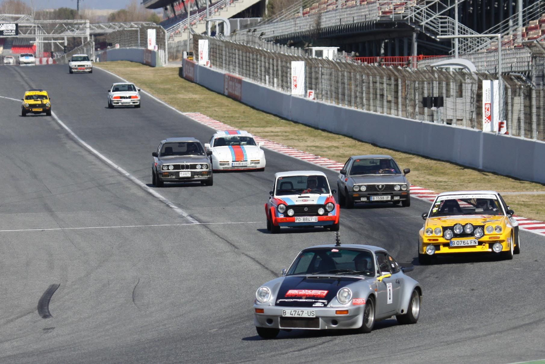 LAS RALLYCLASSICS Y MOTOCLASSIC SERIES REÚNEN CERCA DE 200 PILOTOS EN EL CIRCUIT DE CATALUNYA