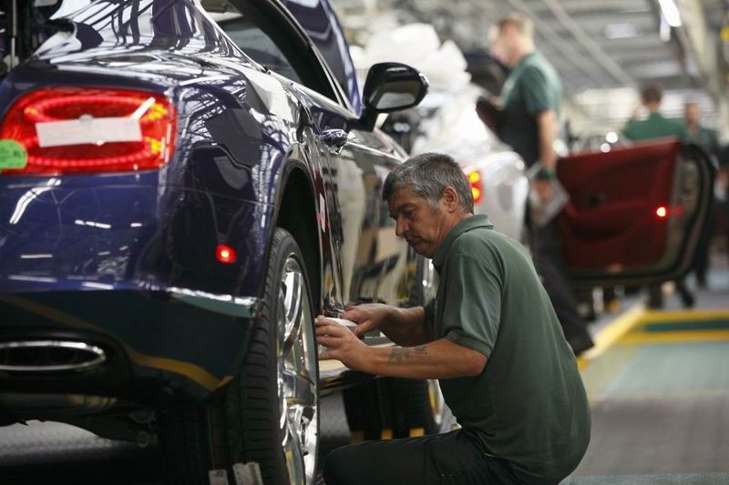 BENTLEY MOTORS NAMED AS A TOP EMPLOYER FOR 2012