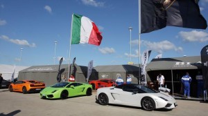 The Lamborghini Blancpain Super Trofeo.