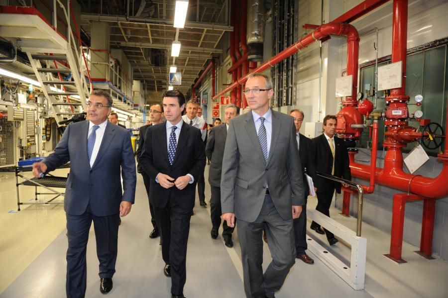 EL MINISTRO DE INDUSTRIA, JOSÉ MANUEL SORIA, EN SEAT