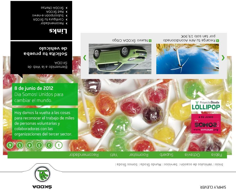 ŠKODA SE DA LA VUELTA