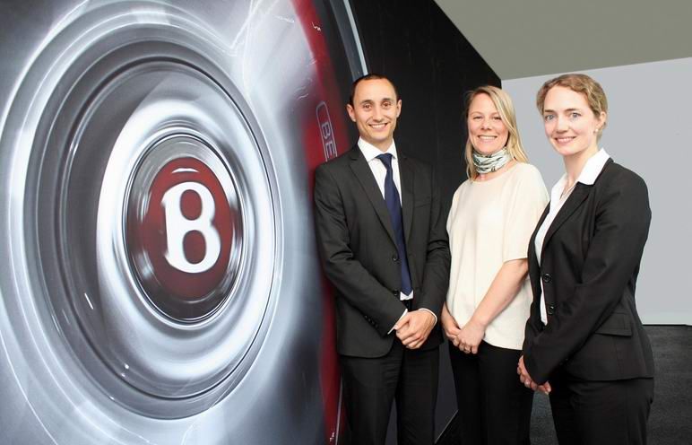 BENTLEY LINES UP NEW PR TEAM FOR EUROPE