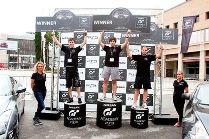 ORDOÑEZ Y YAMAUCHI EN LA FINAL ESPAÑOLA DE GT ACADEMY 2012