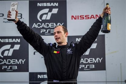 WOLFGANG REIP FROM BELGIUM WINS GT ACADEMY 2012 EUROPE Nissan.
