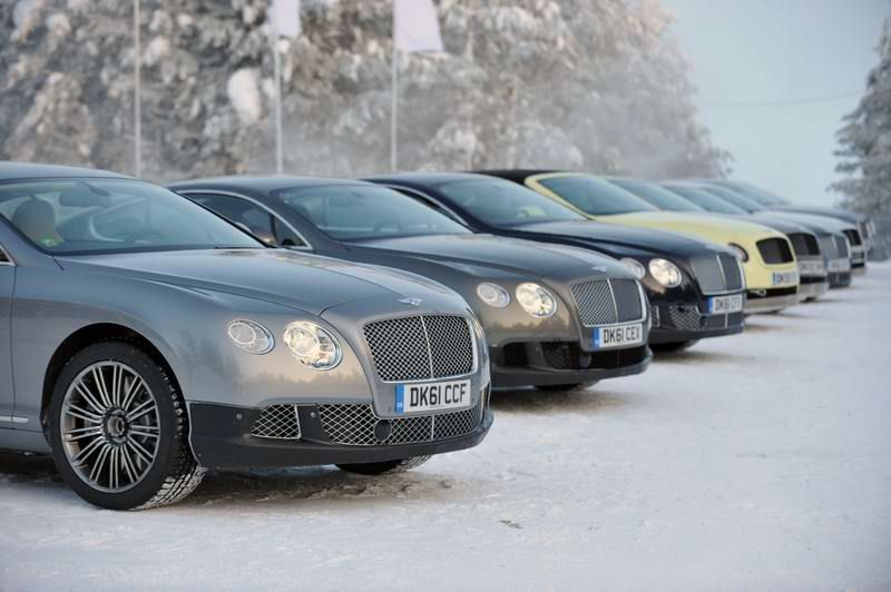 BENTLEY RETURNS TO FINLAND FOR ‘POWER ON ICE’ 2013 BENTLEY.