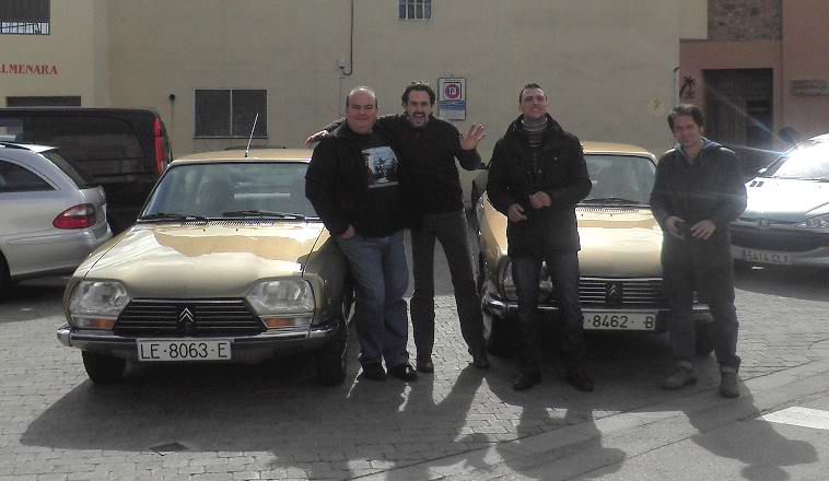 SOCIOS DEL CLUB GS/A DE ESPAÑA SE REUNIERON EN ALMENARA CITROËN.