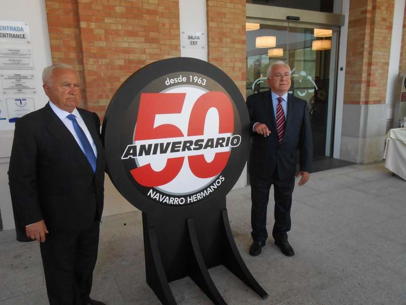 NAVARRO HERMANOS CHOOSE THE AUTOMOBILE MUSEUM OF MÁLAGA FOR THE CELEBRATION OF ITS 50TH ANNIVERSARY.