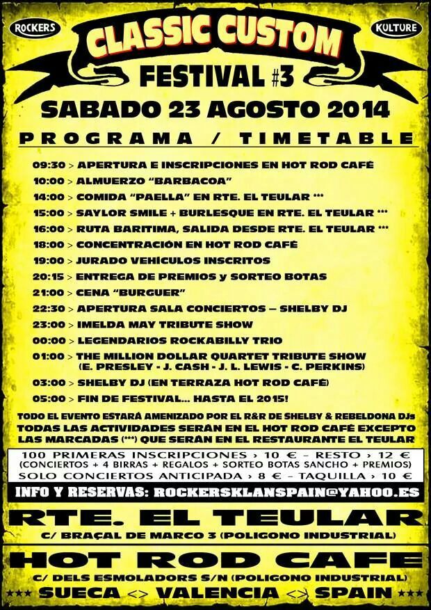 SUECA CUSTOM FESTIVAL