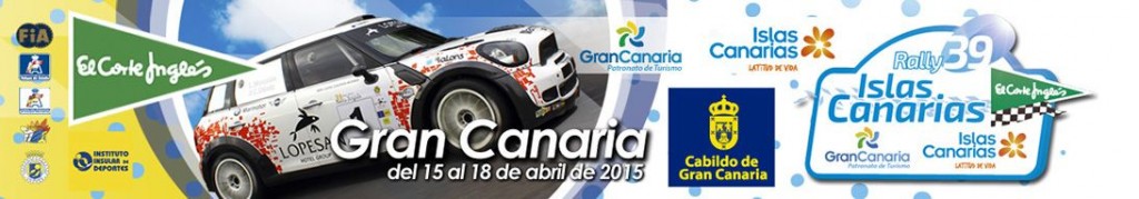 39ª EDICIÓN DEL RALLYE ISLAS CANARIAS-"EL CORTE INGLÉS"