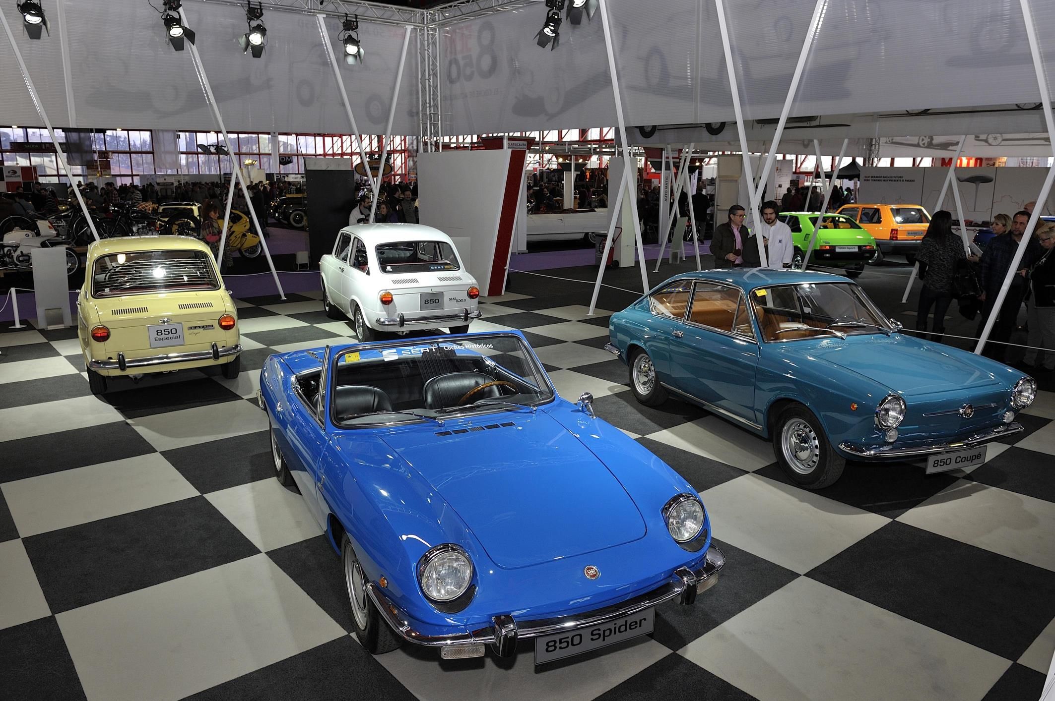 LOS COCHES HISTÓRICOS DE SEAT, PROTAGONISTAS DEL SALÓN AUTO RETRO seat