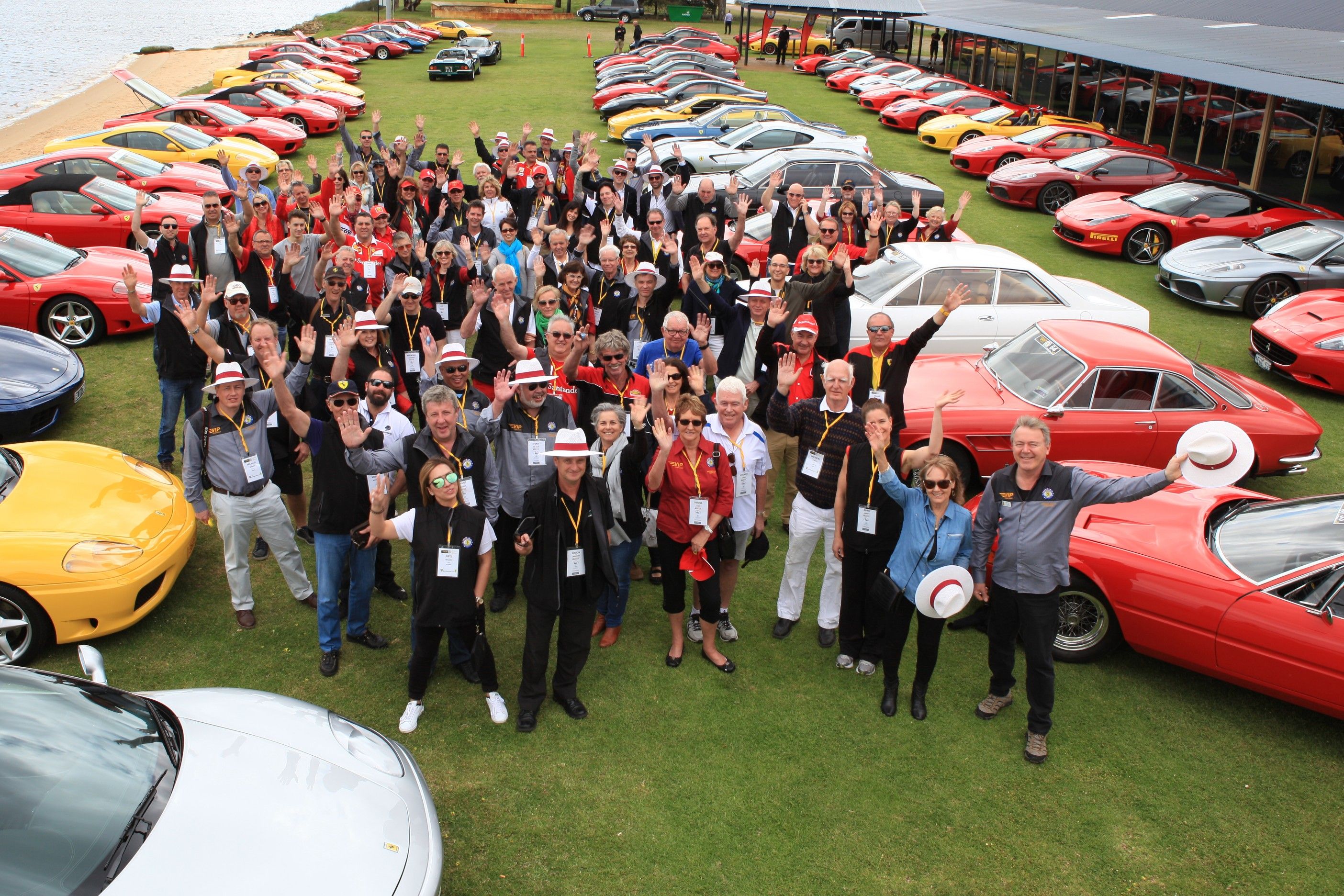 FERRARI CLUB AUSTRALIA NATIONAL RALLY 2016 ferrari