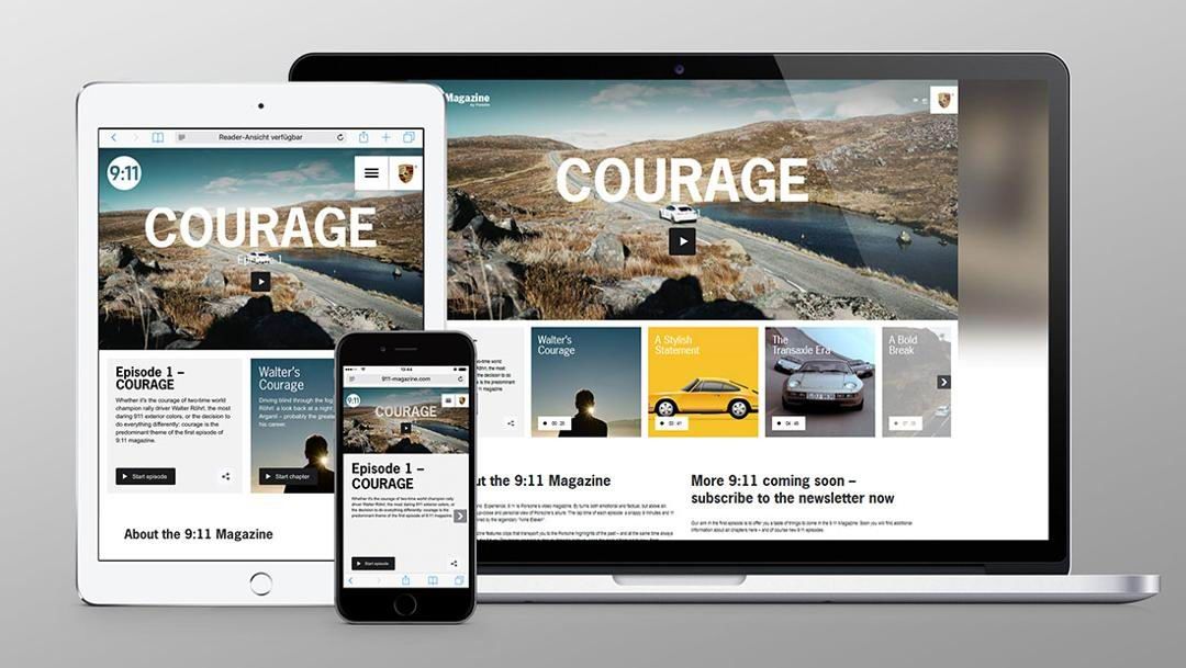 PORSCHE STARTS WEB TV FORMAT “9:11 MAGAZINE“ PORSCHE