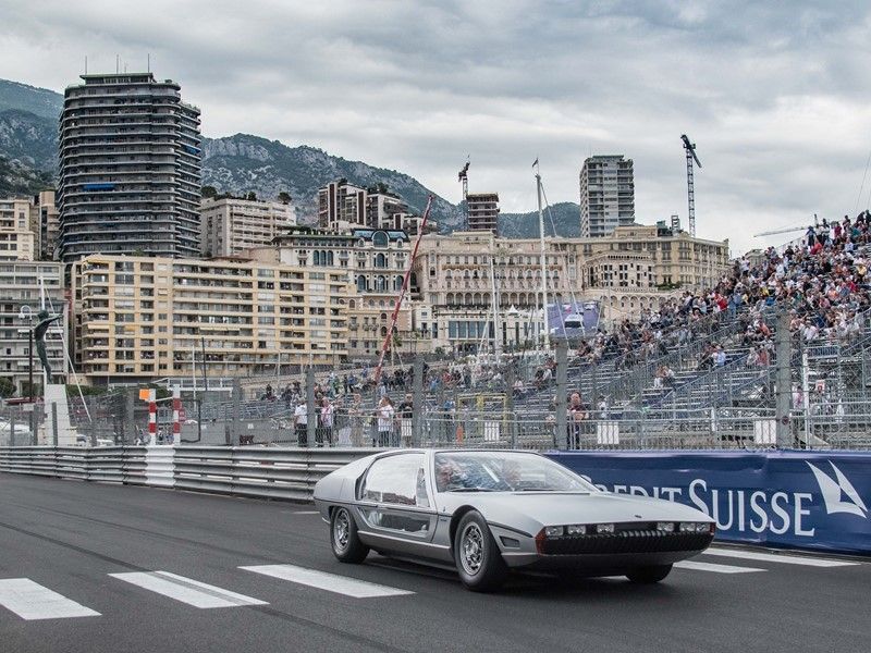 LAMBORGHINI AT THE GP DE MONACO HISTORIQUE LAMBORGHINI