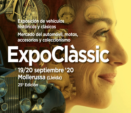 LA FERIA EXPOCLÀSSIC DE MOLLERUSSA (LLEIDA) SE APLAZA AL 19 Y 20 DE SEPTIEMBRE