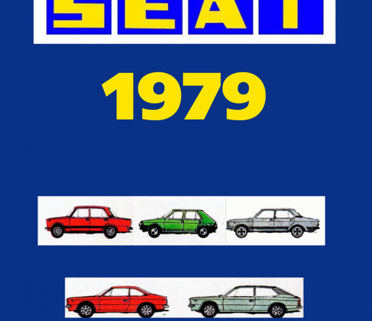 NUEVO LIBRO SOBRE SEAT EN EL AÑO DE SU 70 ANIVERSARIO: ”SEAT 1979” PORTADA DEL LIBRO SEAT 1979