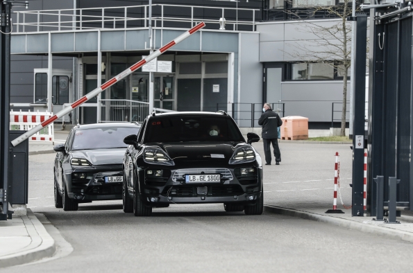 PROTOTIPOS DEL MACAN CIEN POR CIEN ELÉCTRICO, WEISSACH, 2021