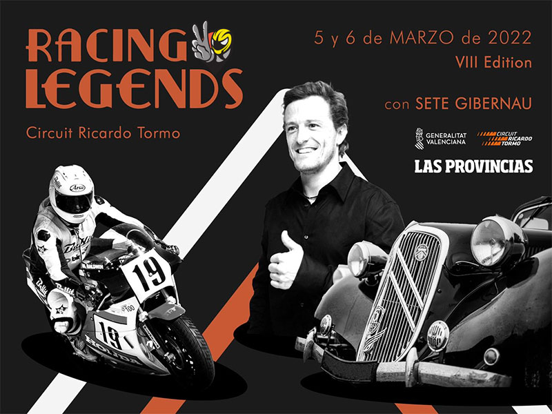 RACING LEGENDS SE CELEBRARÁ LOS DÍAS 5 Y 6 DE MARZO RACING LEGENDS SE CELEBRARÁ LOS DÍAS 5 Y 6 DE MARZO