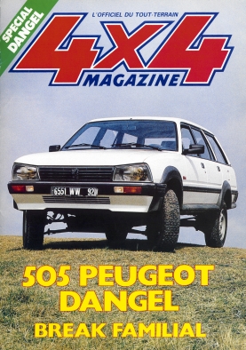 LA GAMA RANGEL 4X4 TAMBIÉN LLEGÓ AL EXITOSO PEUGEOT 5O5