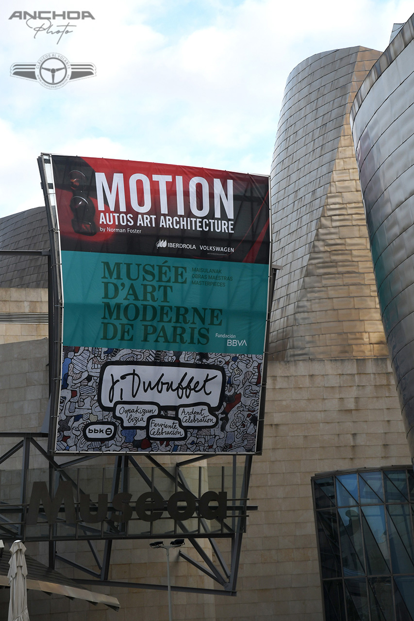 LA EXPOSICIÓN MOTION AUTOS, ART, ARCHITECTURE SE PUEDE VISITAR HASTA EL 18 DE SEPTIEMBRE EN EL MUSEO GUGGENHEIM DE BILBAO