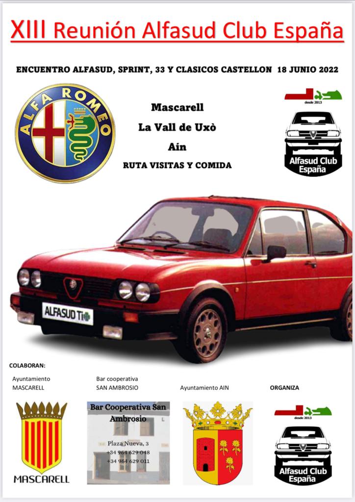 XIII REUNIÓN ALFA ROMEO BOXER