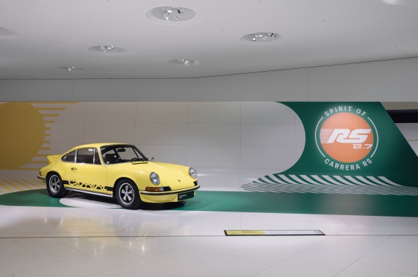 EXPOSICIÓN ESPECIAL “ESPÍRITU DEL CARRERA RS” EN EL MUSEO PORSCHE