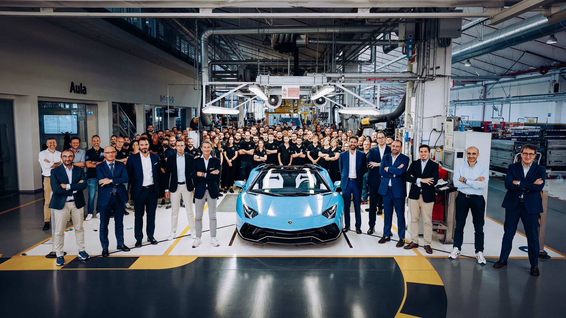 AUTOMOBILI LAMBORGHINI CEASES PRODUCTION OF THE AVENTADOR