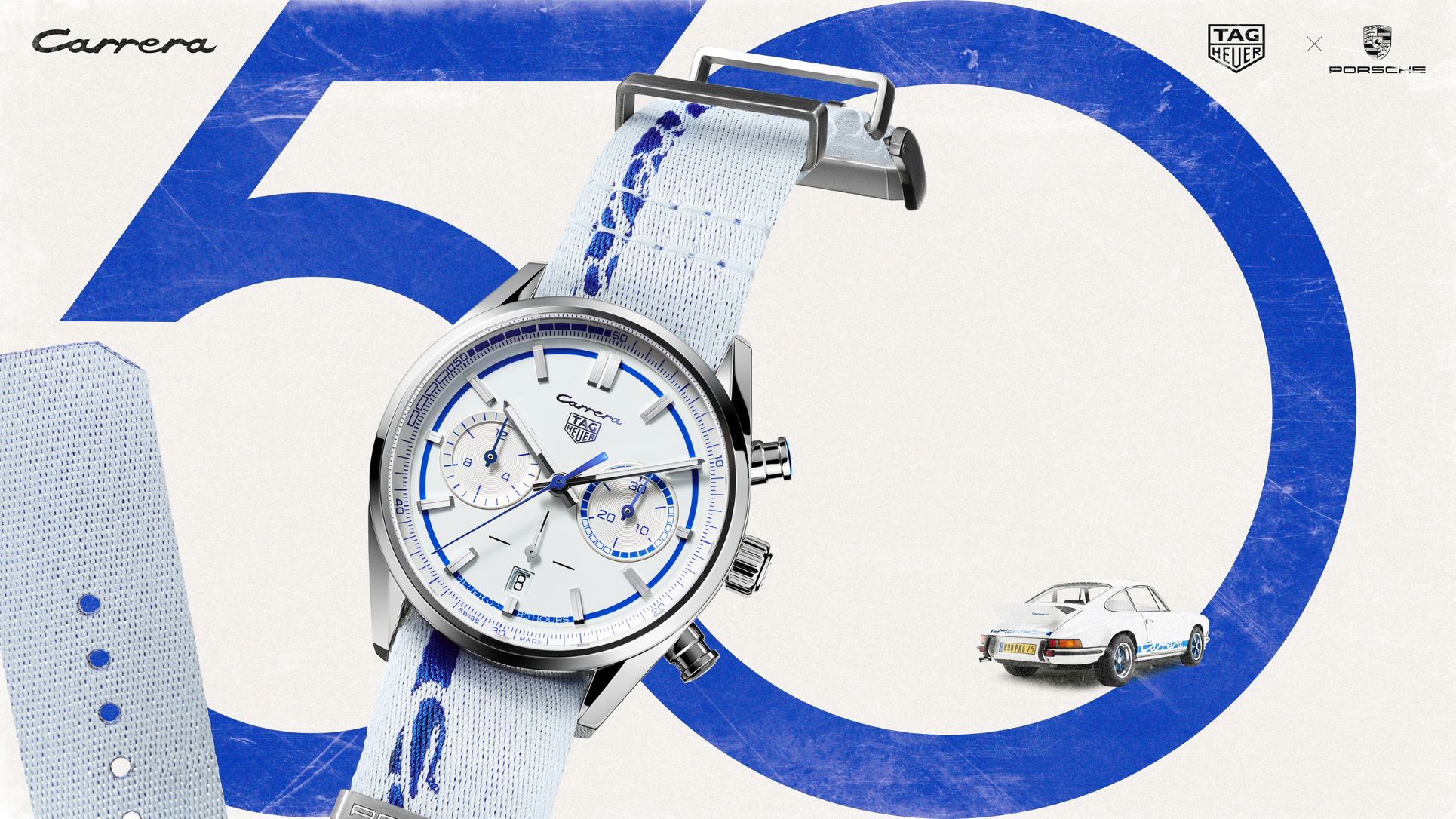 TAG HEUER CARRERA X PORSCHE SPORTY BLUE EDITION