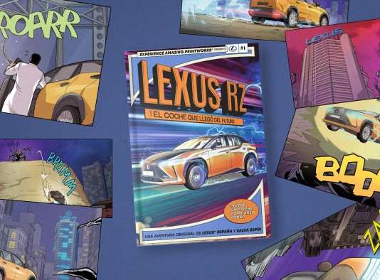 LEXUS RZ PROTAGONISTA DEL NUEVO CÓMIC DEL CÉLEBRE DIBUJANTE SALVA ESPÍN LEXUS RZ PROTAGONISTA DEL NUEVO CÓMIC DEL CÉLEBRE DIBUJANTE SALVA ESPÍN