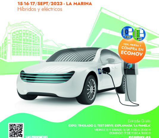 LA FERIA DE LA MOVILIDAD ECOMOV VALENCIA, DEL 15 AL 17 DE SEPTIEMBRE EN LA MARINA LA FERIA DE LA MOVILIDAD ECOMOV VALENCIA, DEL 15 AL 17 DE SEPTIEMBRE EN LA MARINA
