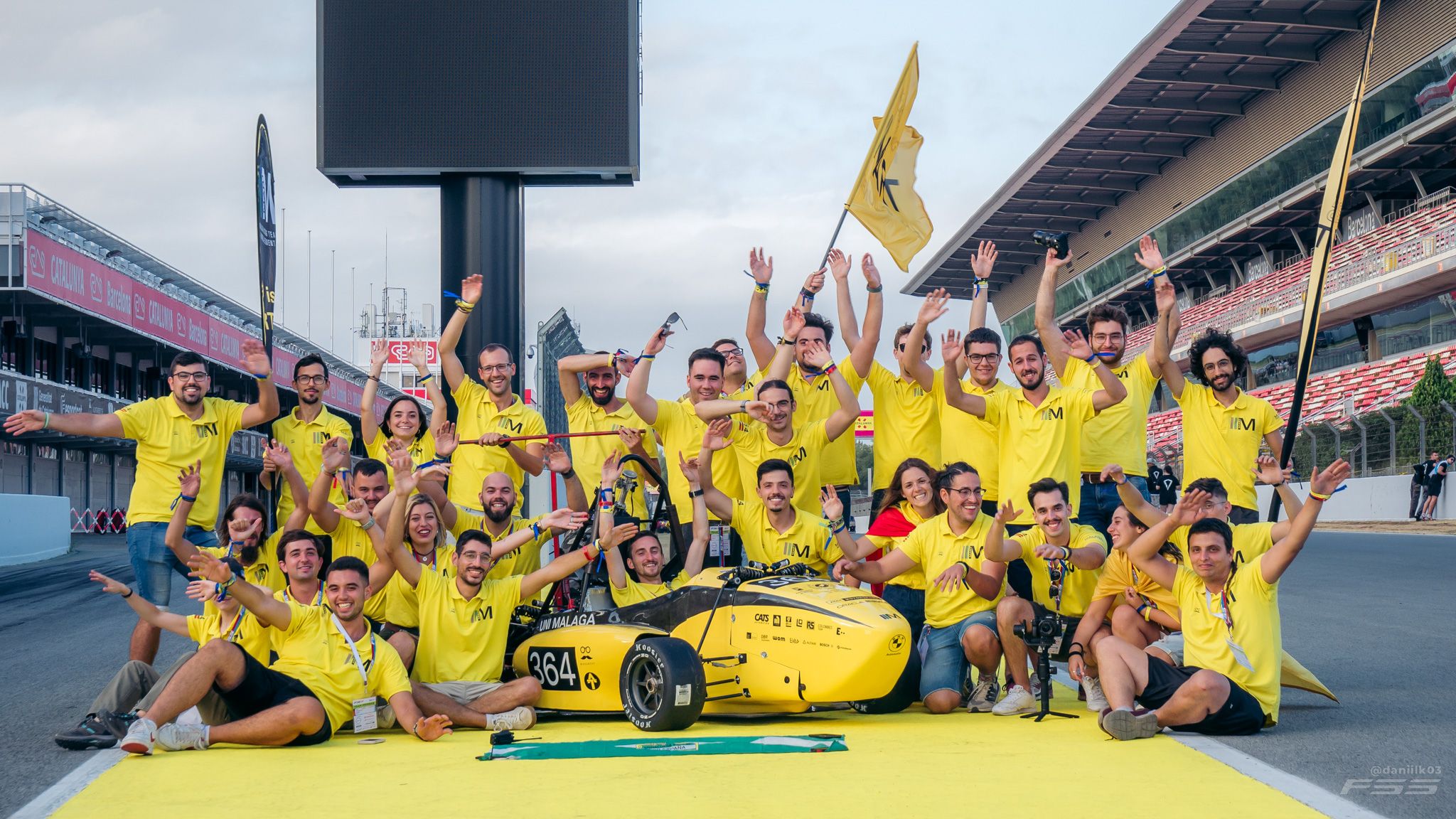 UNO DE LOS EQUIPOS PARTICIPANTES EN LA FORMULA STUDENT SPAIN FUE EL PERTENECIENTE A LA UNIVERSIDAD DE MÁLAGA