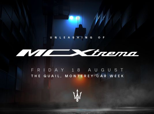 EL MASERATI MCXtrema SE PRESENTARÁ EL 18 DE AGOSTO EL MASERATI MCXtrema SE PRESENTARÁ EN THE QUAIL, EL 18 DE AGOSTO, DURANTE LA PRESTIGIOSA SEMANA DEL AUTOMÓVIL DE MONTEREY 2023