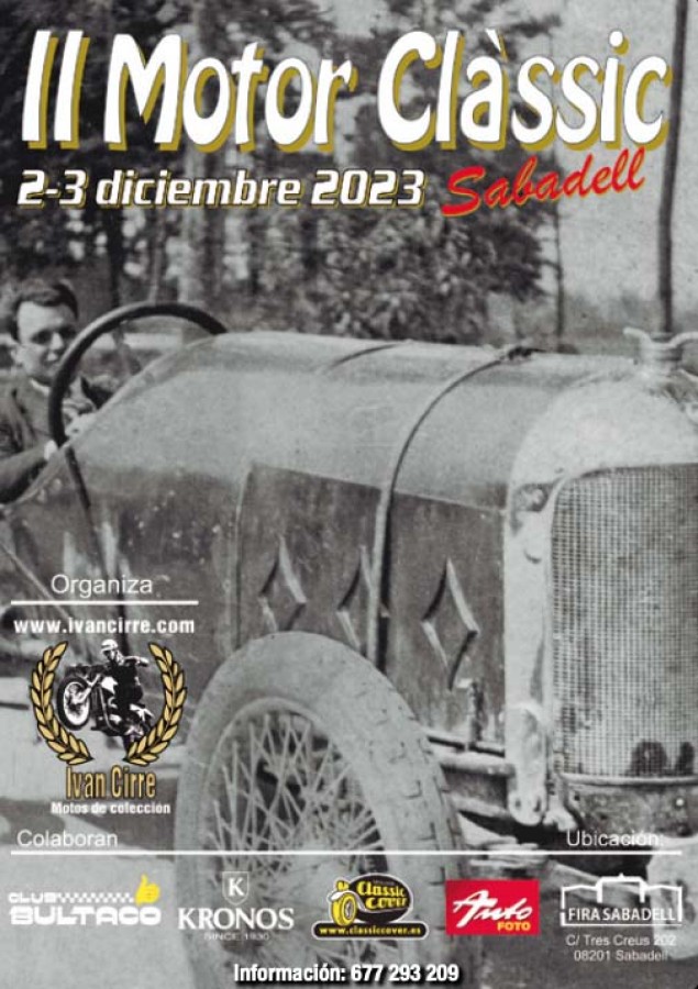 II MOTOR CLÀSSIC SABADELL 2023