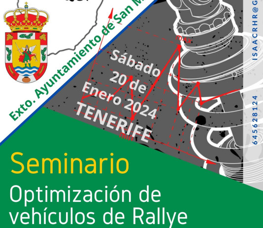 QSP MOTORSPORT IMPARTIRÁ EL SEMINARIO «OPTIMIZACIÓN DE VEHÍCULOS DE RALLYE QSP MOTORSPORT IMPARTIRÁ EL SEMINARIO "OPTIMIZACIÓN DE VEHÍCULOS DE RALLYE