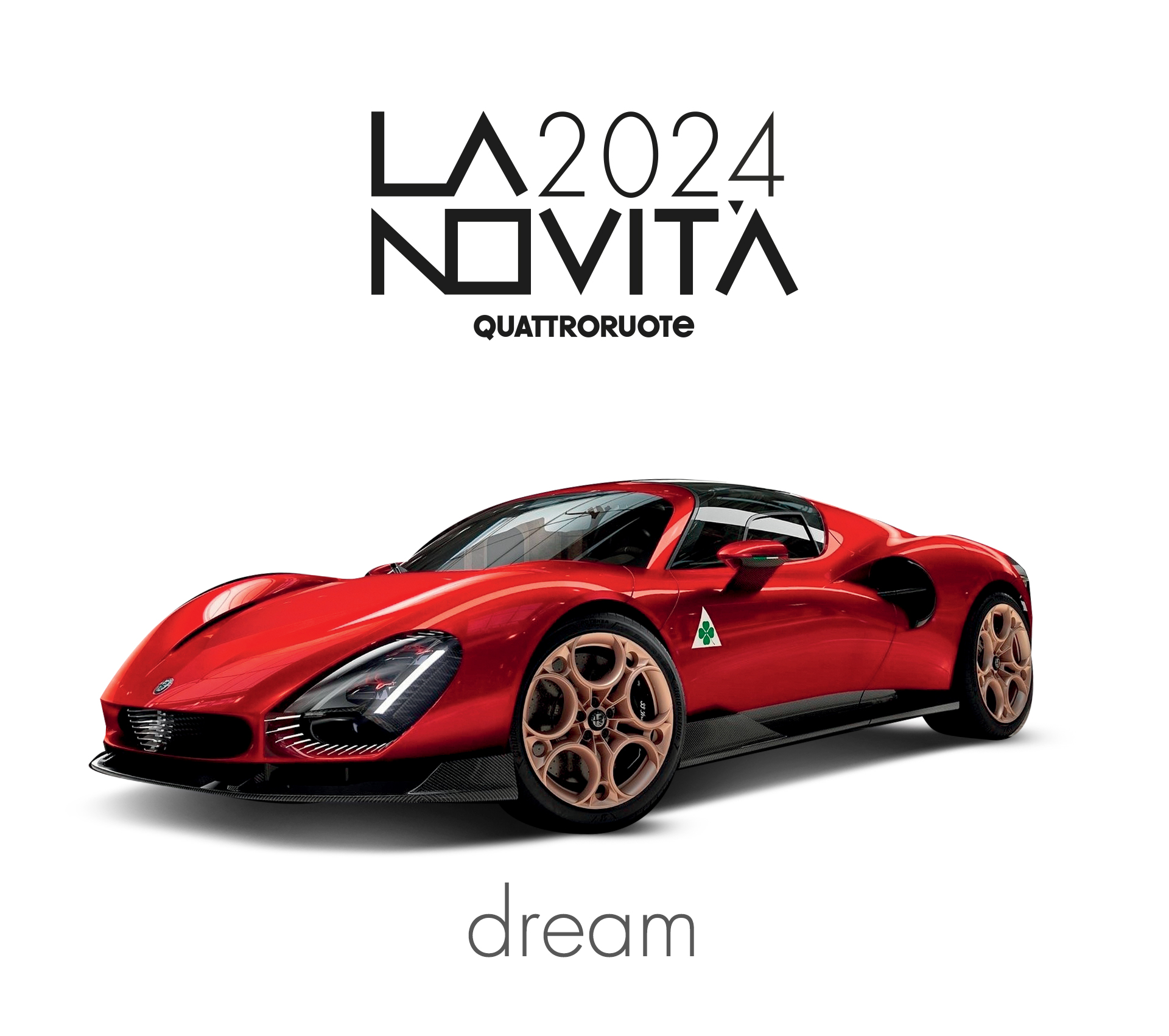 ALFA ROMEO 33 STRADALE, PROTAGONISTA DEL CONCURSO "COCHE NUEVO DEL AÑO 2024"