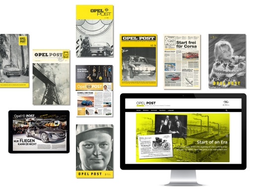 LA REVISTA PARA EMPLEADOS «OPEL POST» CUMPLE 75 AÑOS LA REVISTA PARA EMPLEADOS "OPEL POST" CUMPLE 75 AÑOS
