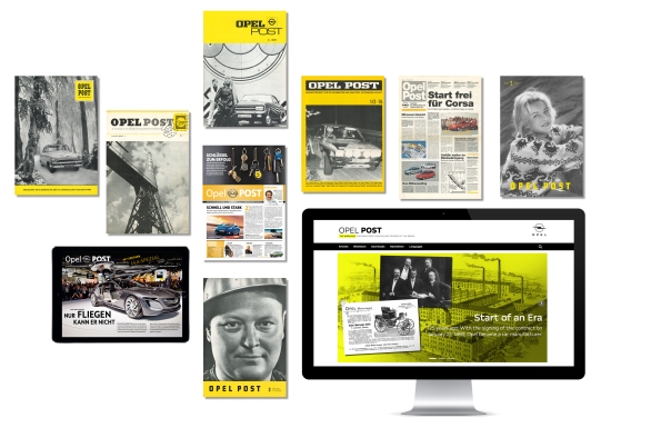 LA REVISTA PARA EMPLEADOS "OPEL POST" CUMPLE 75 AÑOS