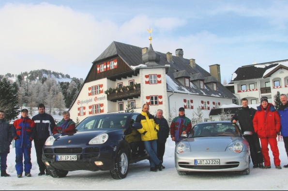 LA PISTA DE PRUEBAS DE PRUEBAS DE PORSCHE JUNTO AL LAGO TURRACH FUE UTILIZADA POR LA MARCA HASTA EL AÑO 2006