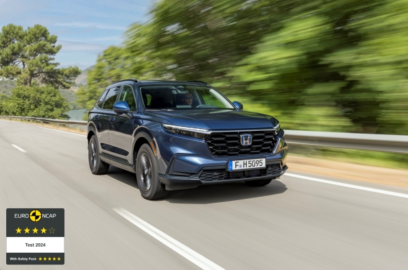EL NUEVO HONDA CR-V RECIBE 5 ESTRELLAS EN LAS PRUEBAS DE SEGURIDAD EURO NCAP