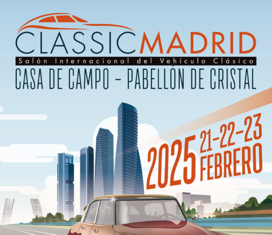 CLASSICMADRID 2025 SE CELEBRARÁ DEL 21 AL 23 DE FEBRERO ClassicMadrid, Salón Internacional del Vehículo Clásico