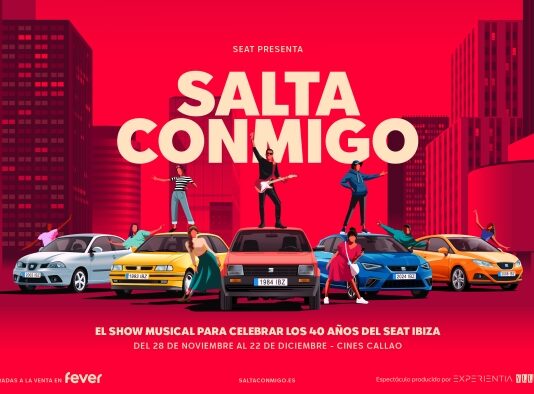 “SALTA CONMIGO”, SHOW MUSICAL QUE CELEBRA EL 40 ANIVERSARIO DEL SEAT IBIZA Y QUE REVIVE LA HISTORIA DE LA MÚSICA ESPAÑOLA “SALTA CONMIGO”, SHOW MUSICAL QUE CELEBRA EL 40 ANIVERSARIO DEL SEAT IBIZA Y QUE REVIVE LA HISTORIA DE LA MÚSICA ESPAÑOLA