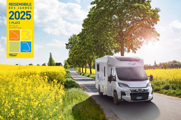 FIAT PROFESSIONAL DUCATO CORONADO COMO EL "VEHÍCULO BASE DE AUTOCARAVANAS MÁS POPULAR" 