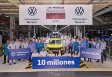 VOLKSWAGEN NAVARRA FABRICA SU COCHE 10 MILLONES VOLKSWAGEN NAVARRA FABRICA SU COCHE 10 MILLONES