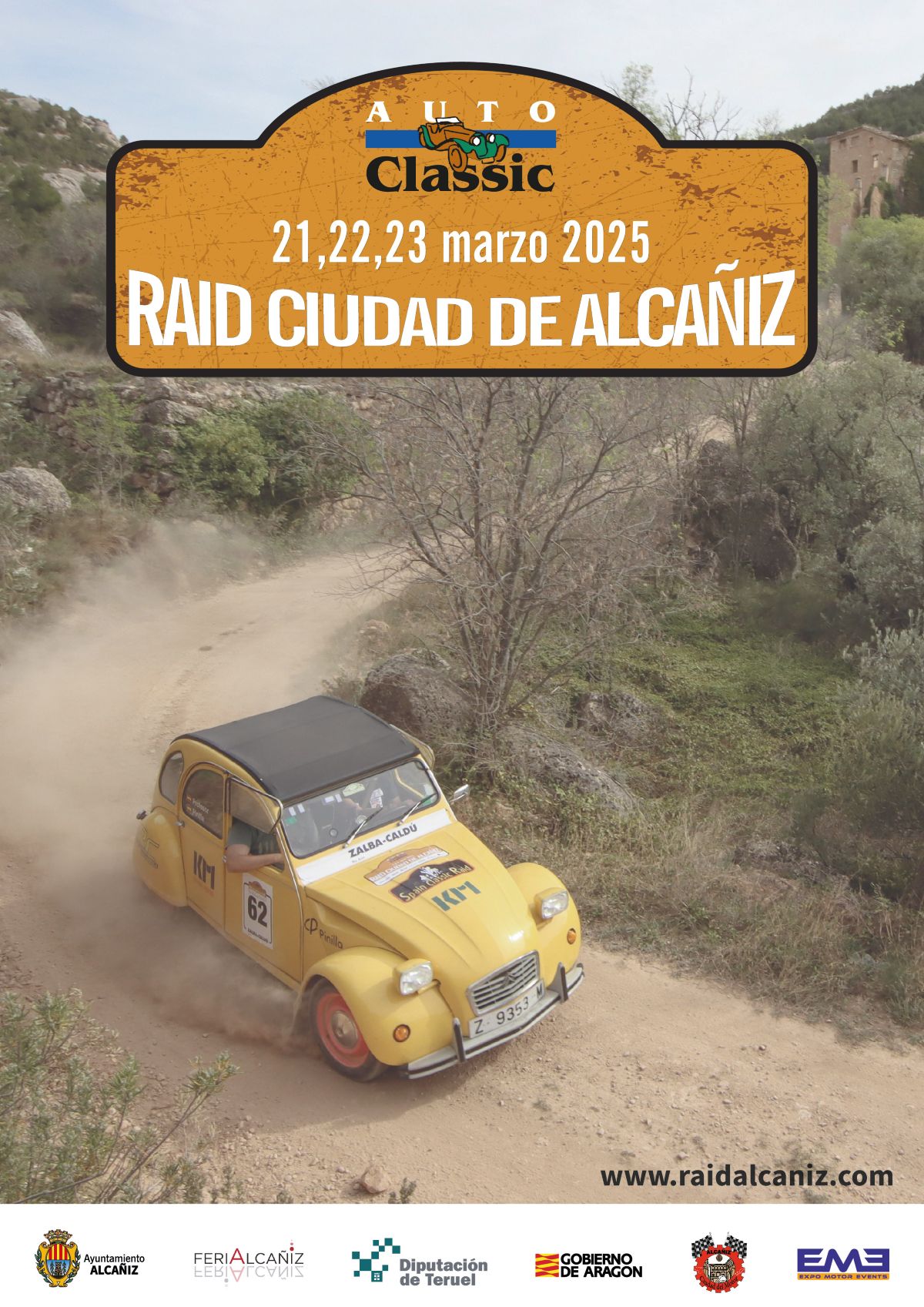 II EDICIÓN DEL RAID AUTOCLASSIC-CIUDAD DE ALCAÑIZ  