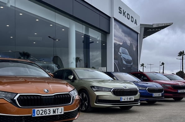 ŠKODA ESTRENA LAS RENOVADAS INSTALACIONES DE GRUPO HUERTAS EN MURCIA Y CARTAGENA