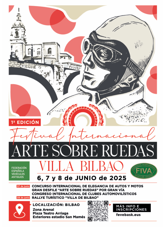 1ª EDICIÓN DEL FESTIVAL INTERNACIONAL ARTE SOBRE RUEDAS VILLA BILBAO