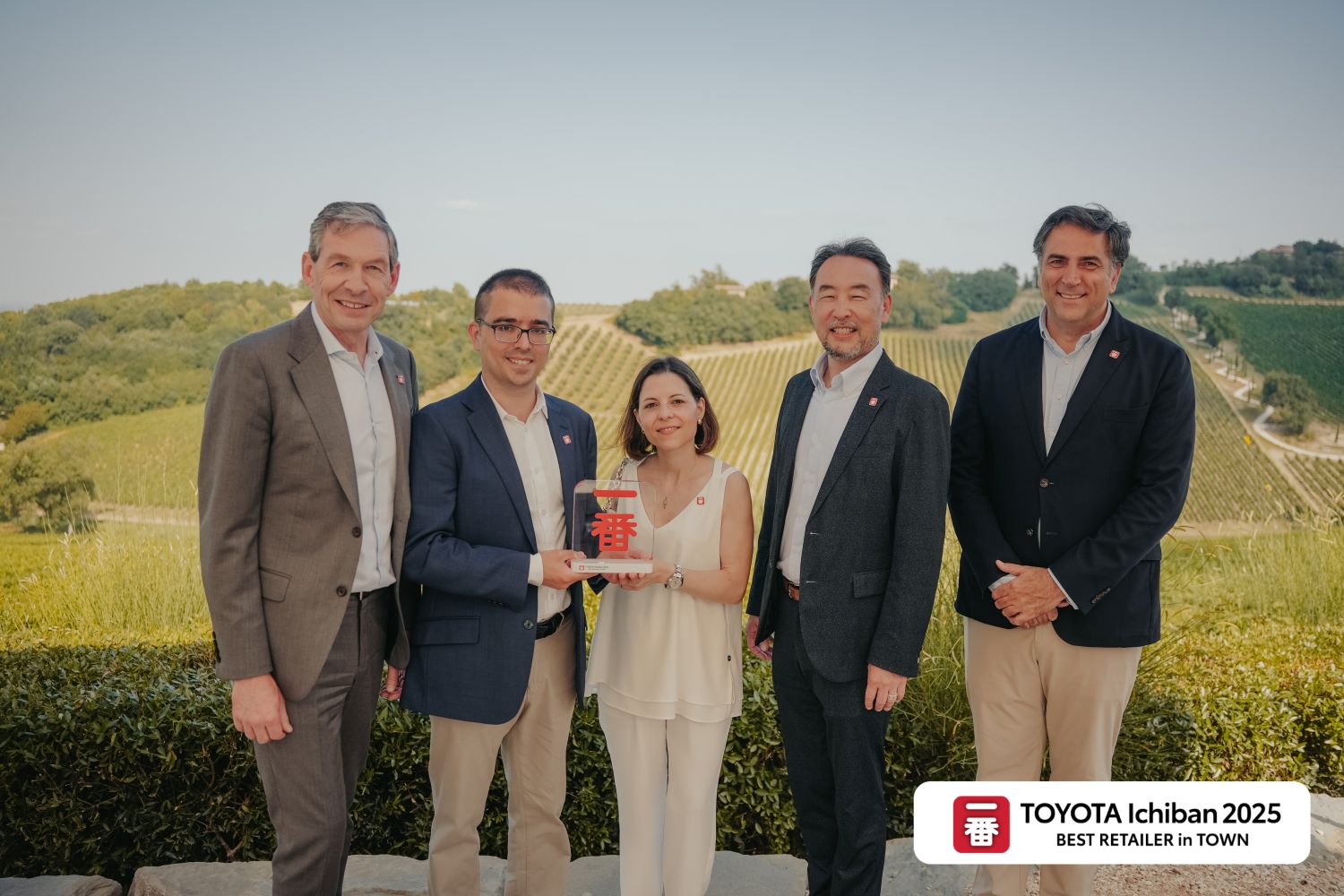TOYOTA HOMENAJEA A LOS MEJORES 46 CONCESIONARIOS DE EUROPA CON LOS PREMIOS ICHIBAN 2025