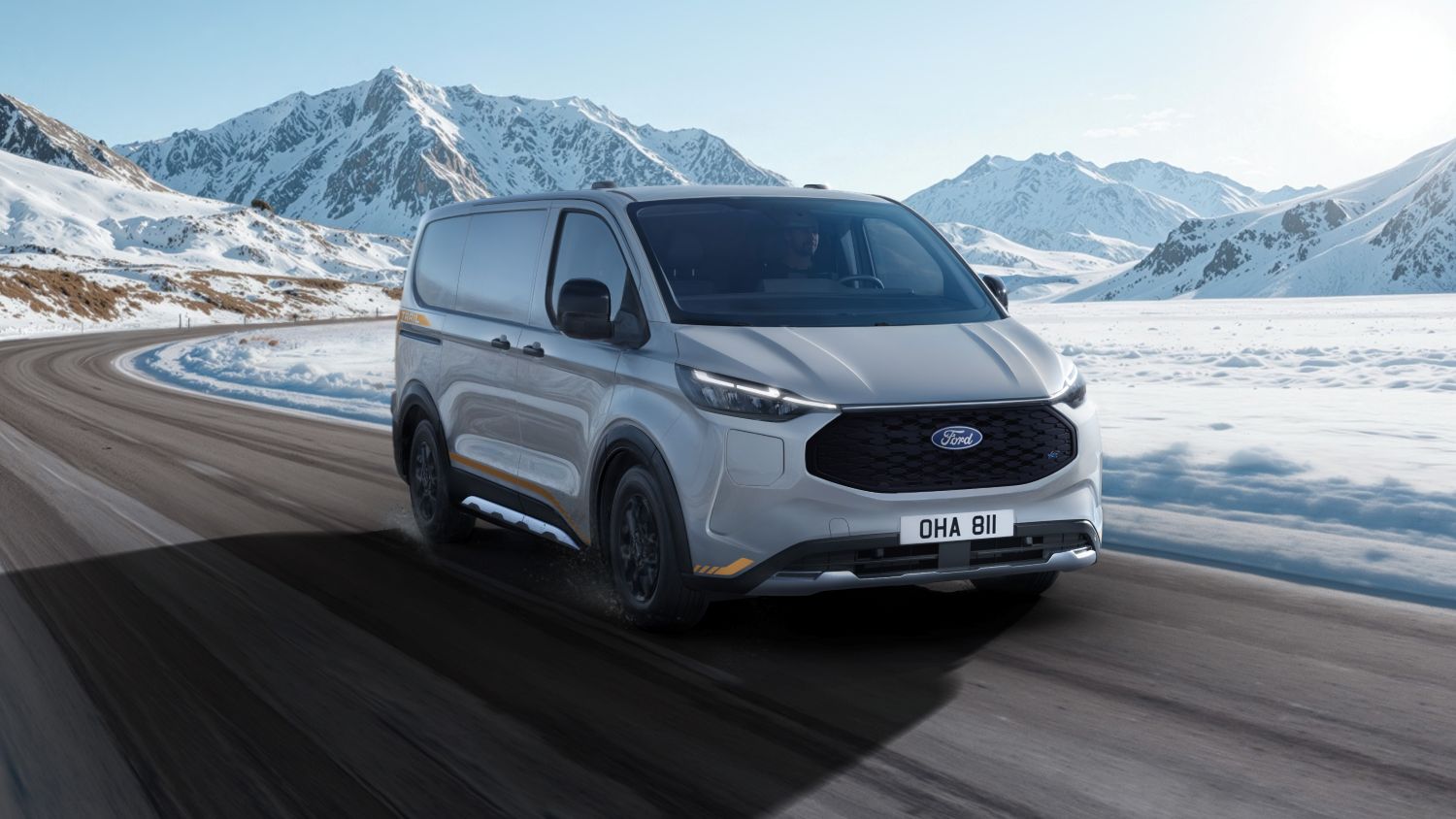 FORD PRO LE AÑADE TRACCIÓN TOTAL A LA E-TRANSIT CUSTOM