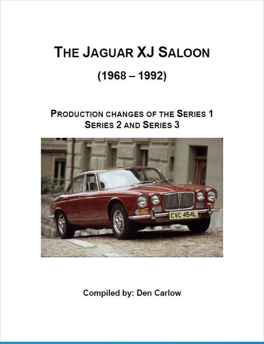 THE JAGUAR XJ SALOON (1968-1992)