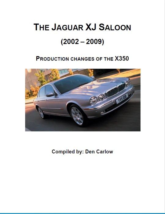 THE JAGUAR XJ SALOON (2002-2009)