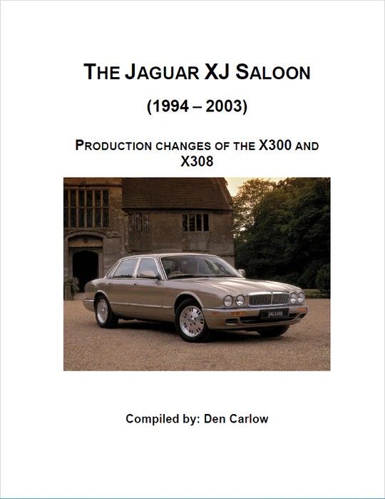 THE JAGUAR XJ SALOON (1994-2003)